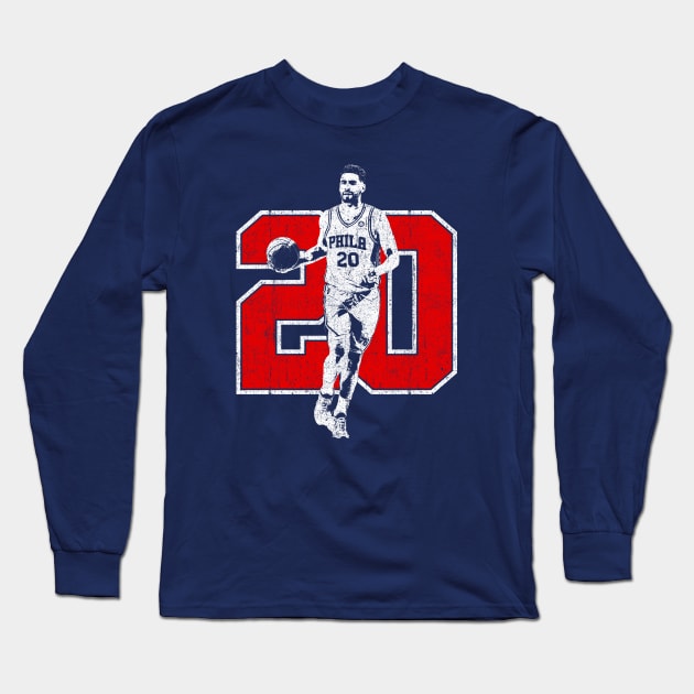 Georges Niang Long Sleeve T-Shirt by huckblade